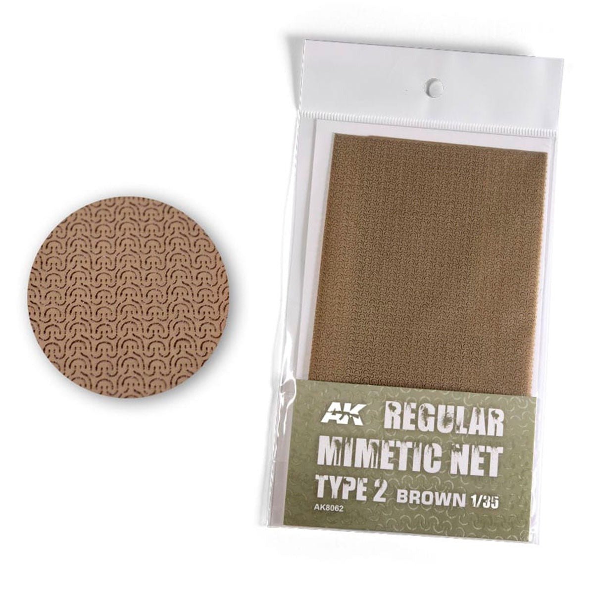AK Interactive Regular Mimetic Net Type 2 Brown