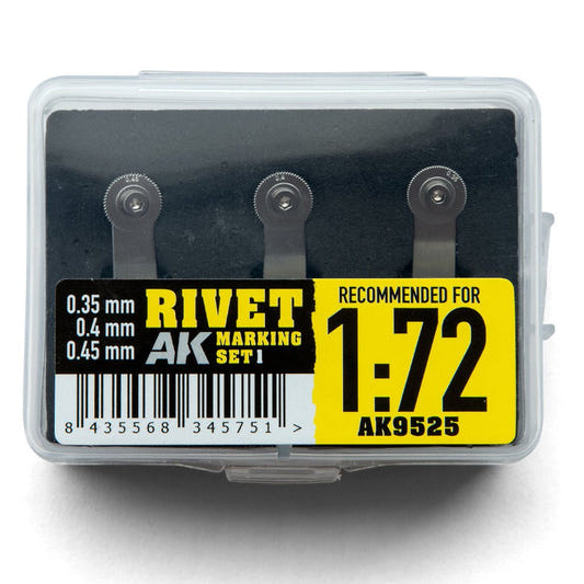 AK Interactive River Marking Set 1 - 1:72 Scale