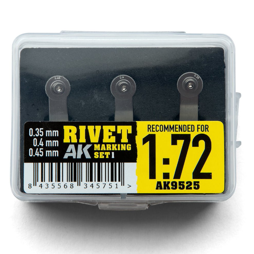 AK Interactive River Marking Set 1 - 1:72 Scale