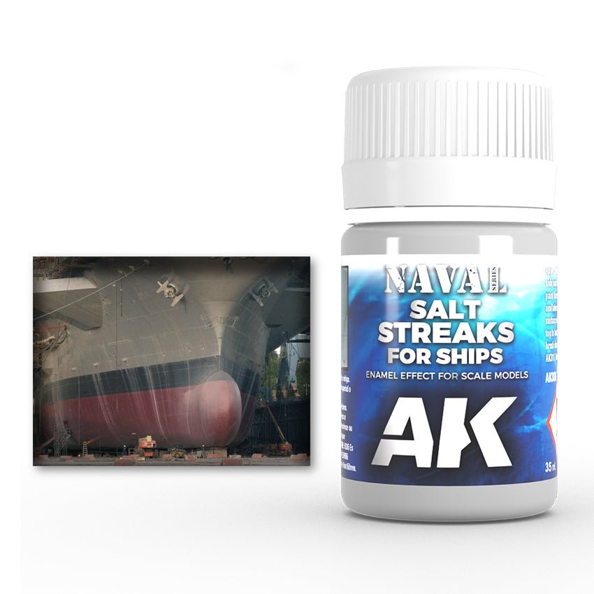AK Interactive Salt Streaks for Ships weathering product for scale models