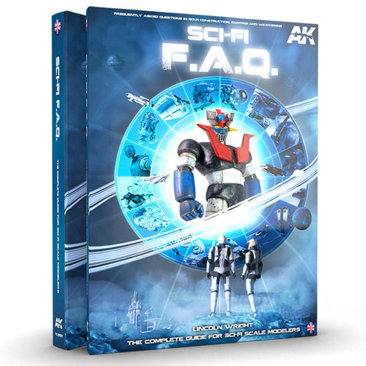 SCI-FI F.A.Q. (English) modelling book from AK Interactive