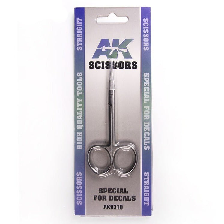 AK Interactive decal wet transfer set Scissors Straight. Special Decals and Paper