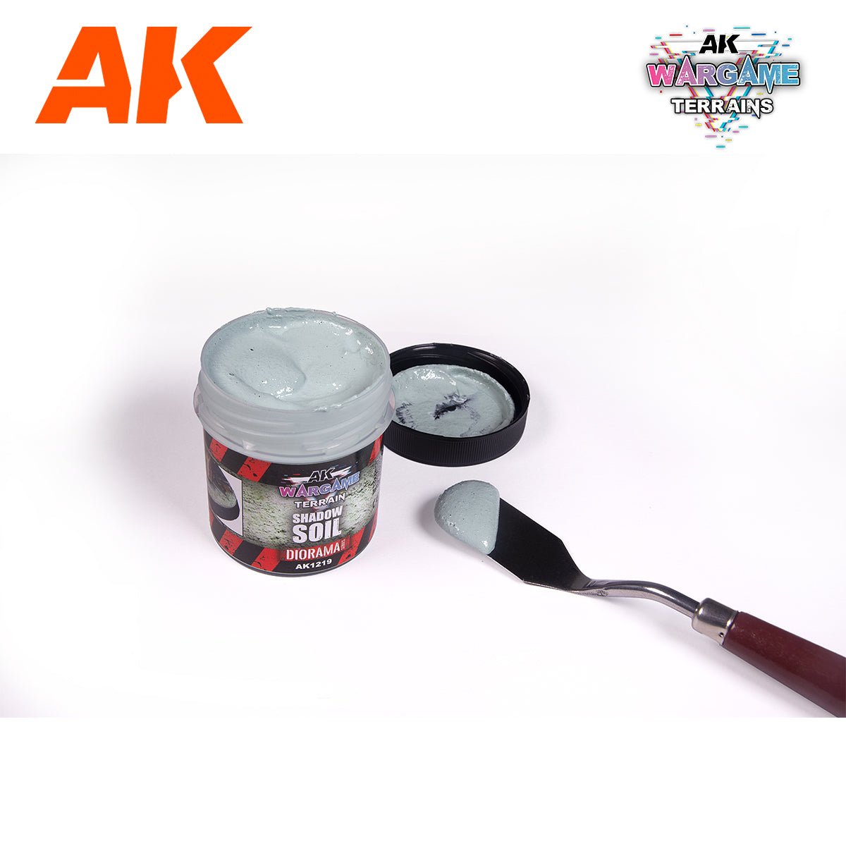 AK Interactive Shadow Soil - Wargame Terrains - 100ml AK1219 - Loaded Dice