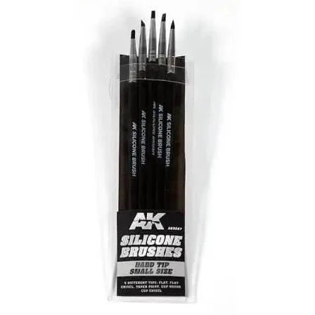 AK Interactive Silicone Brushes Hard Tip Small modelling brush