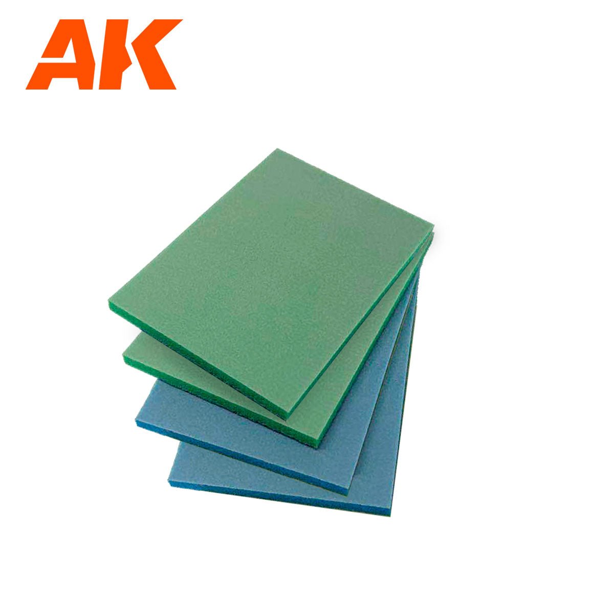 AK Interactive Soft and Smooth Sponge Sandpaper Set 4 AK9327 - Loaded Dice