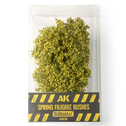 AK Interactive Spring Filigree Bushes 1:35 diorama and scenery product