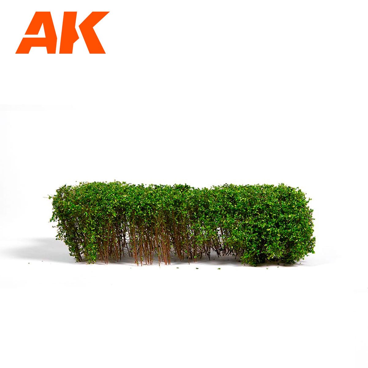 AK Interactive Spring Green Shrubberies, a leafy green hedge clump for diorama and base scenery