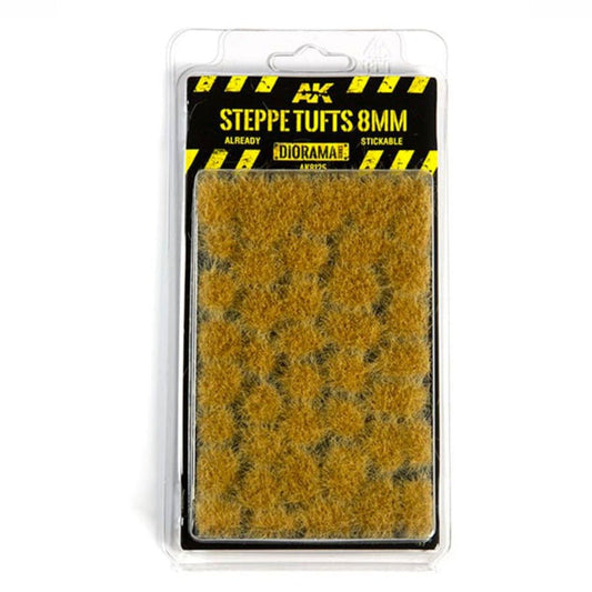 AK Interactive Steppe Tufts 8mm diorama and scenery product
