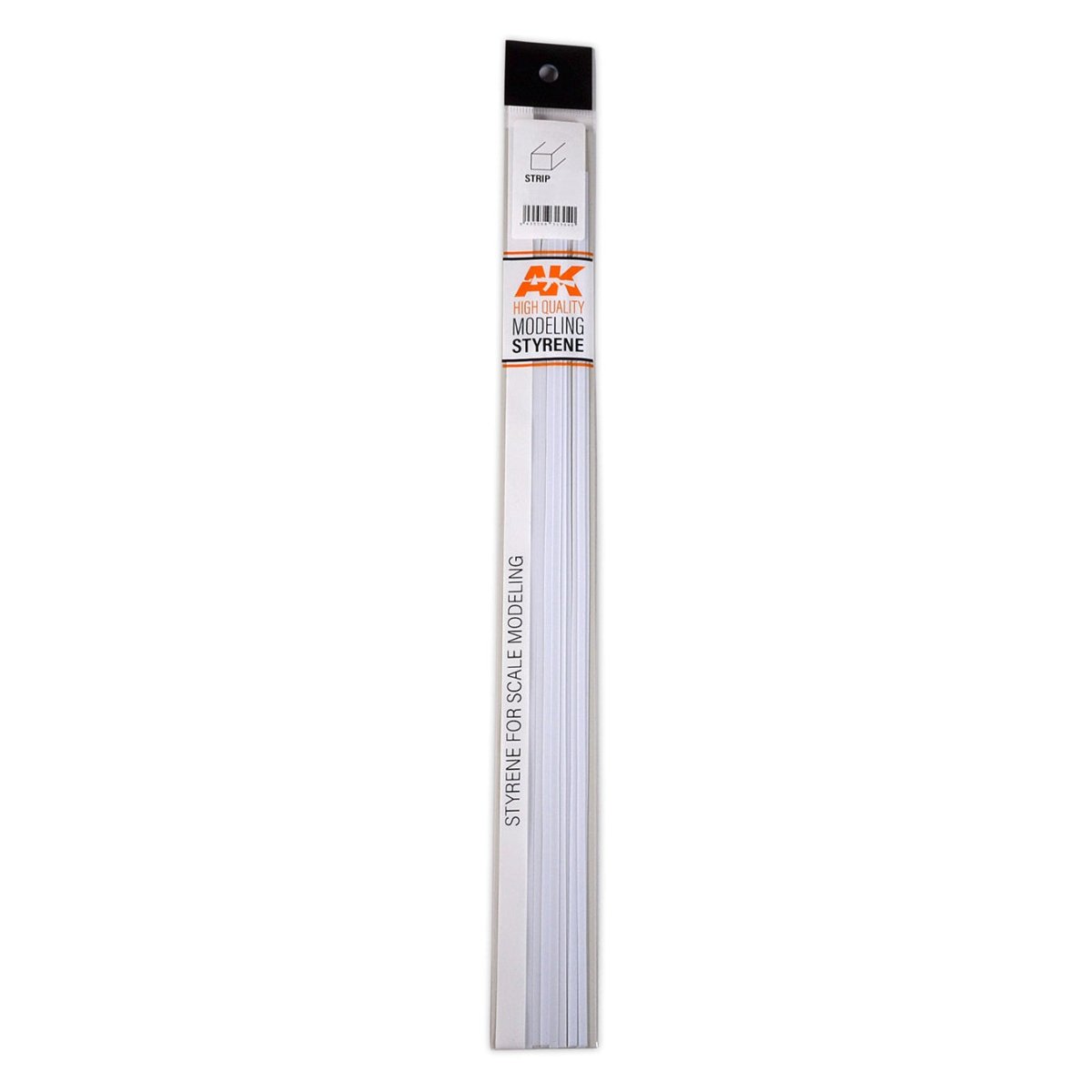 AK Interactive Strips 1.50 X 4.00 X 350mm - Styrene Strip modelling construction material