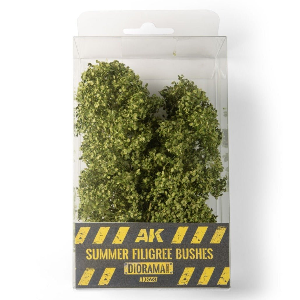 AK Interactive Summer Filigree Bushes 1:35 diorama and scenery product
