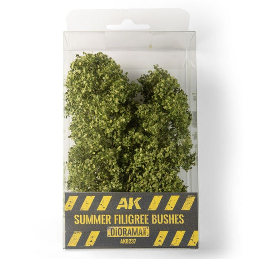 AK Interactive Summer Filigree Bushes 1:35 diorama and scenery product