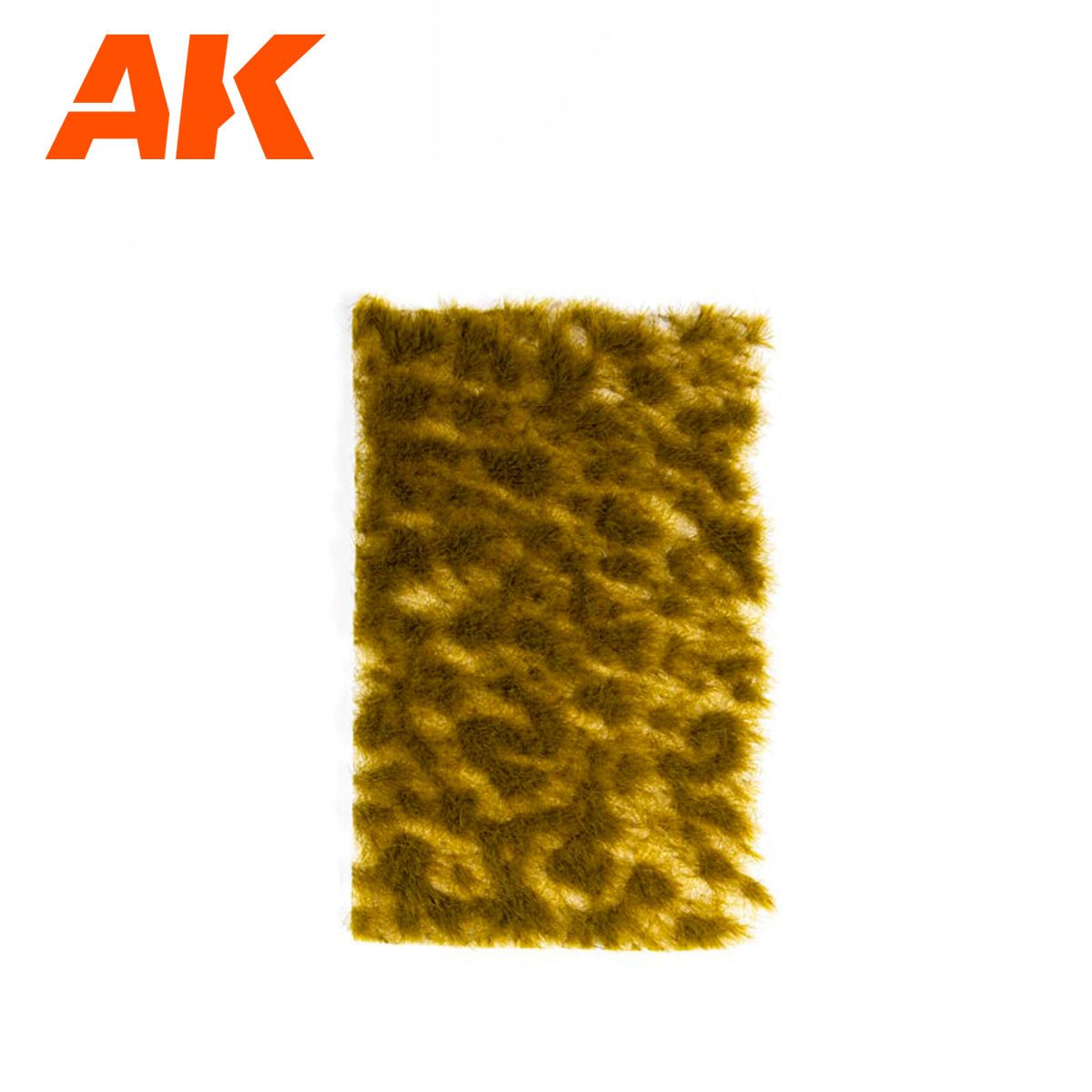 AK Interactive Summer Green Tufts 6mm sheet of self-adhesive tufts, top view