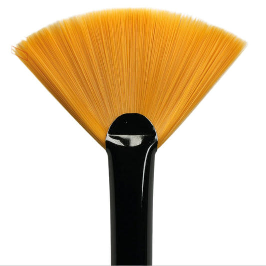 AK Interactive SYNTHETIC BRUSH - FAN SHAPE modelling brush