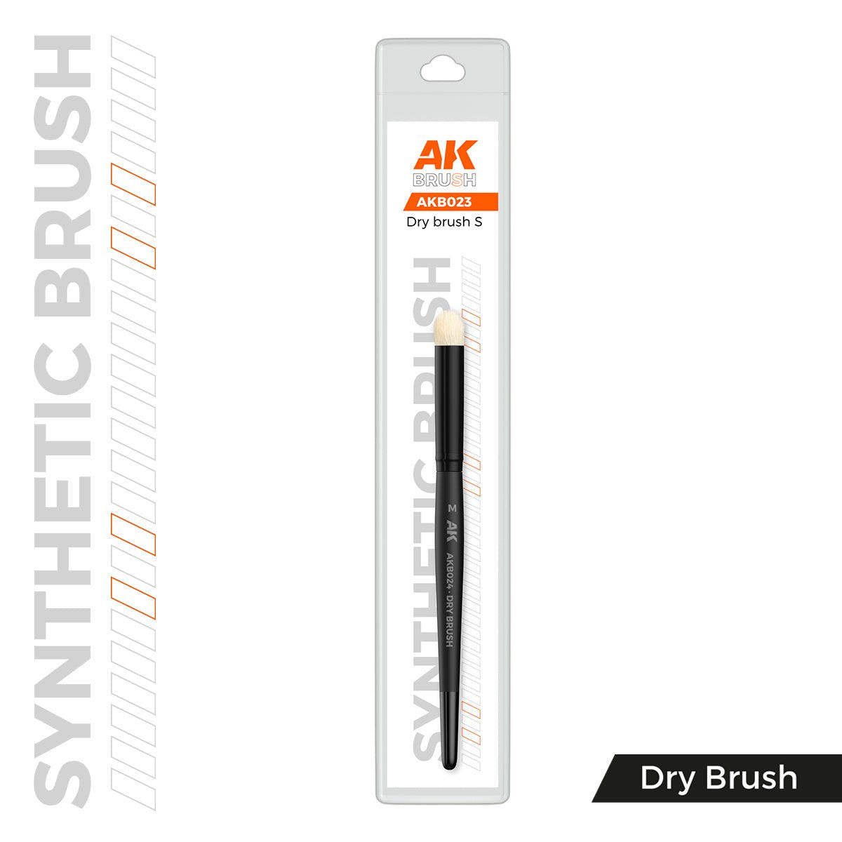 AK Interactive SYNTHETIC DRY BRUSH - S - Loaded Dice