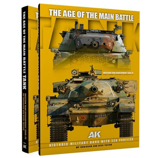 the Age of the Main Battle Tank modelling book from AK Interactive