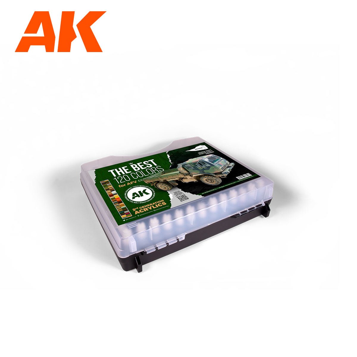 AK Interactive: The Best 120 Colors for AFV AK11705 - Loaded Dice