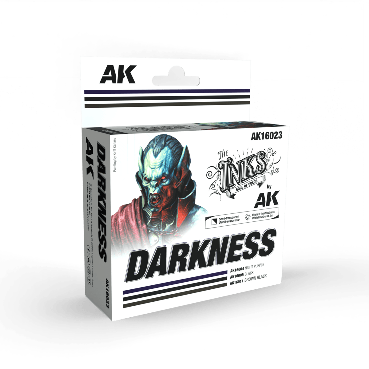 AK Interactive the Inks - Darkness