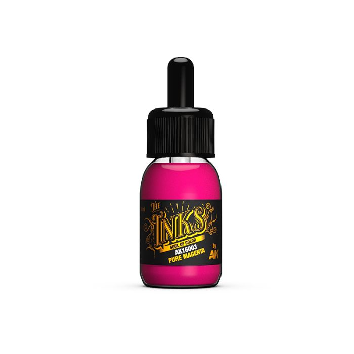 AK Interactive - The Inks - Primary Colors Set AK16021 - Loaded Dice