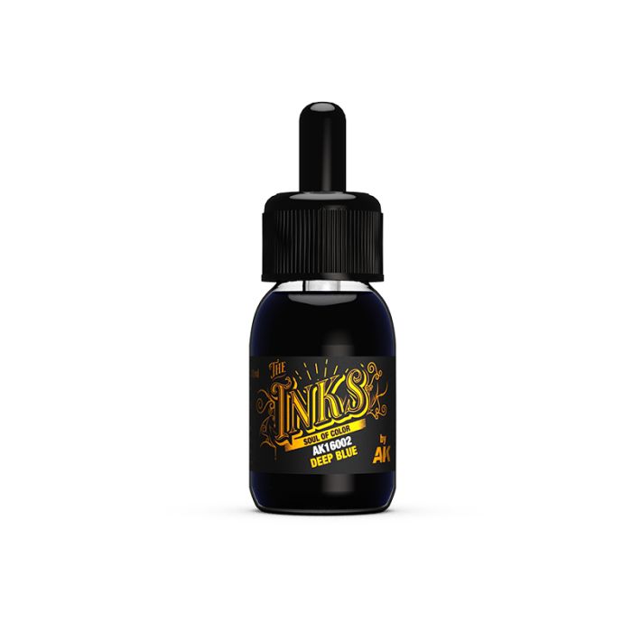 AK Interactive - The Inks - Primary Colors Set AK16021 - Loaded Dice