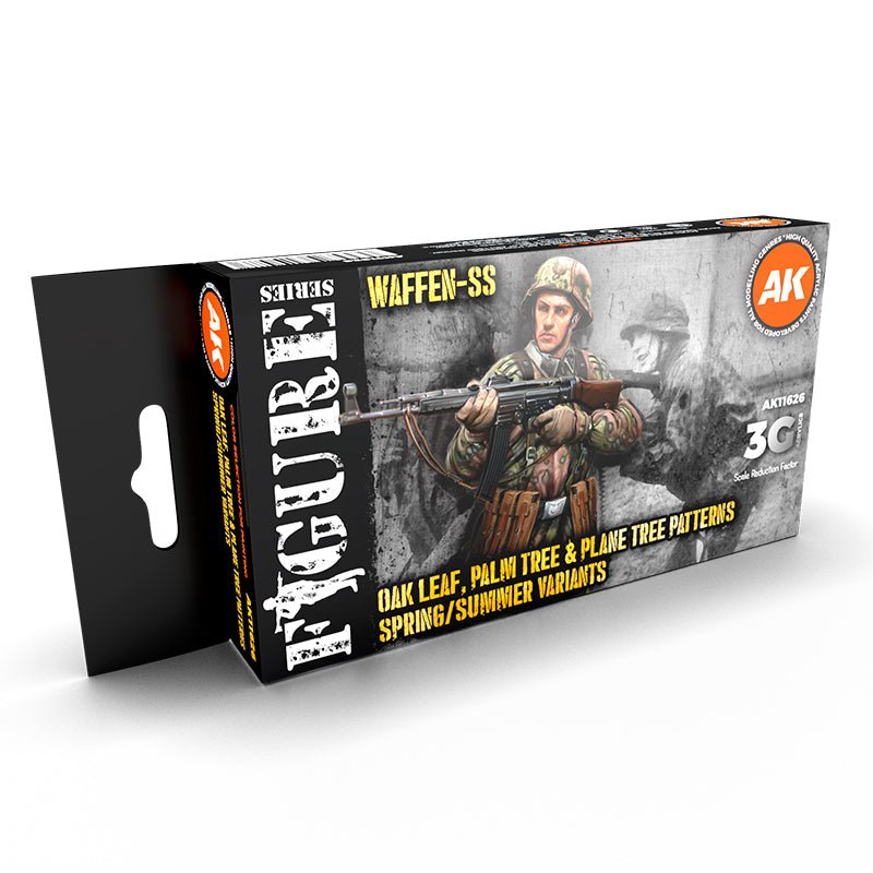 AK Interactive 3rd Generation acrylic paint Waffen Spring-Summer Camouflage 3G 17ml dropper bottle