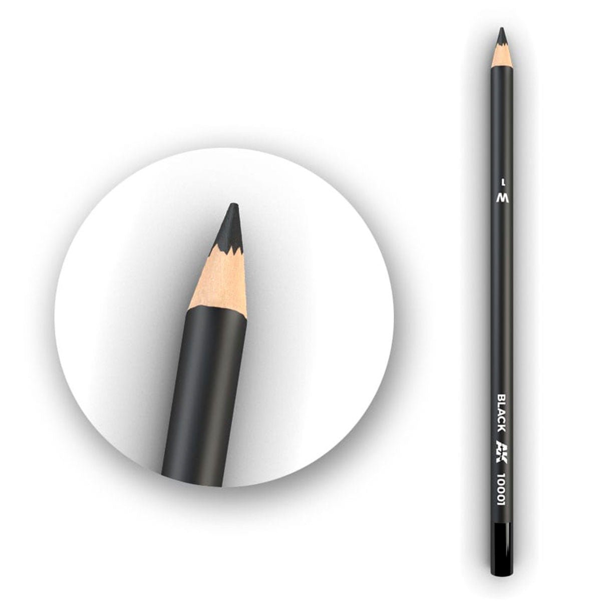 AK Interactive weathering watercolour pencil Black