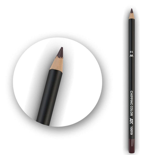 AK Interactive weathering watercolour pencil Chipping Color
