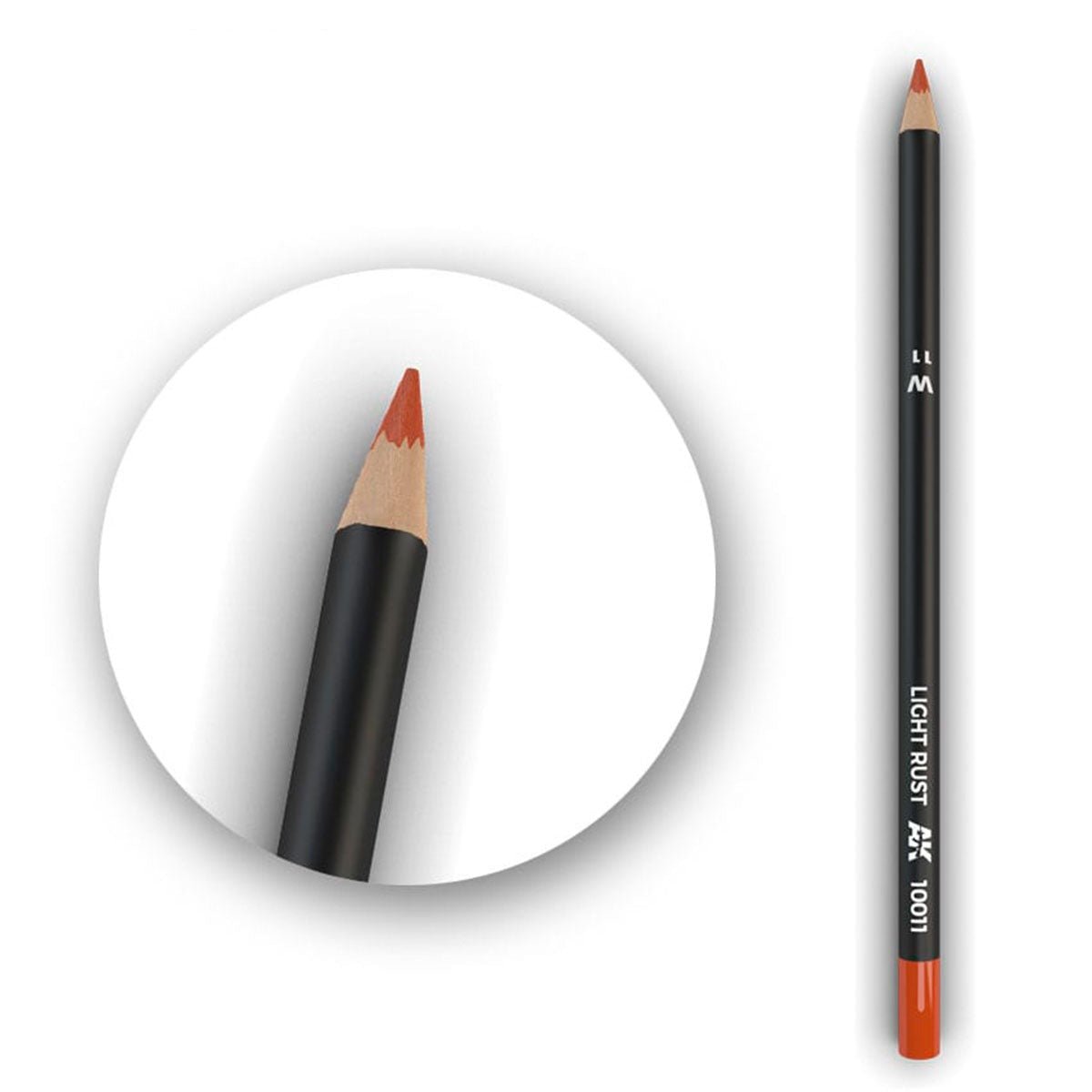AK Interactive weathering watercolour pencil Light Rust