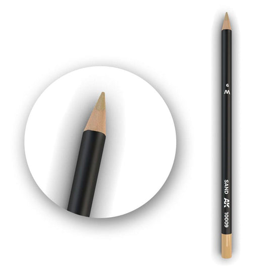 AK Interactive weathering watercolour pencil Sand