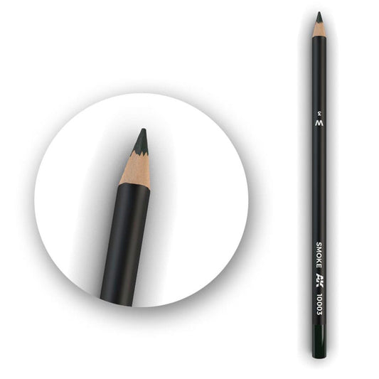 AK Interactive weathering watercolour pencil Smoke