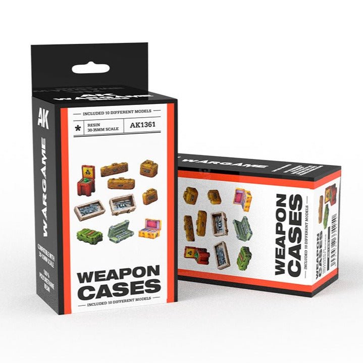 AK Interactive Weapon Cases Wargame Set hobby tool