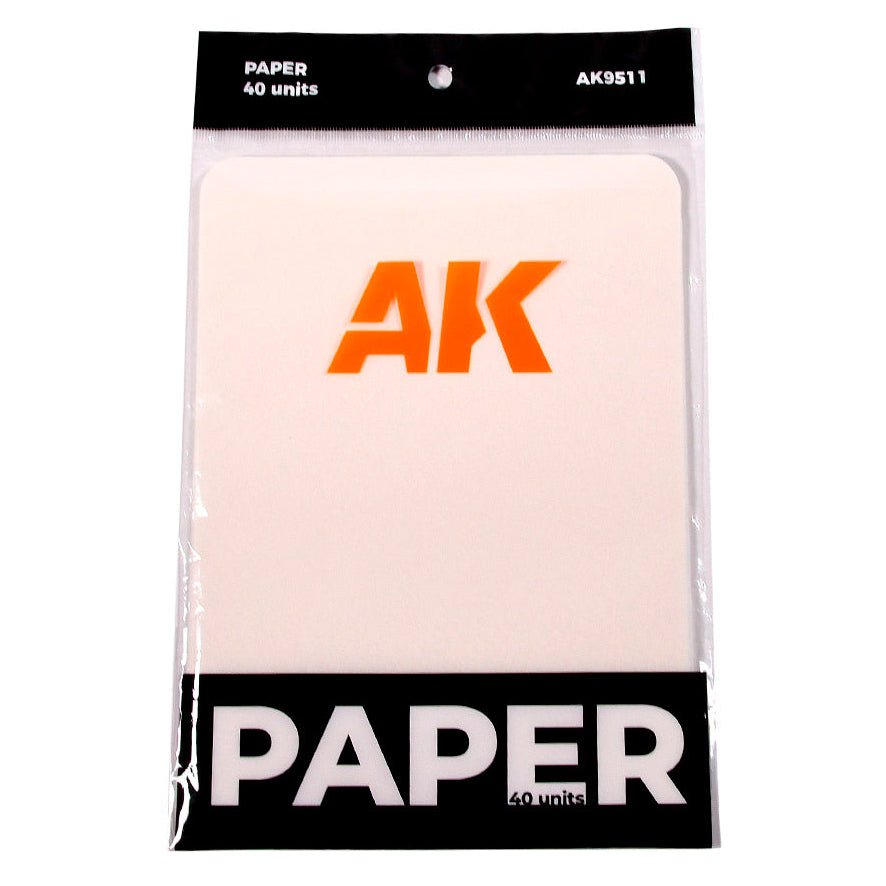 AK Interactive Wet Palette Replacement Paper Sheets (Pack of 40) hobby tool