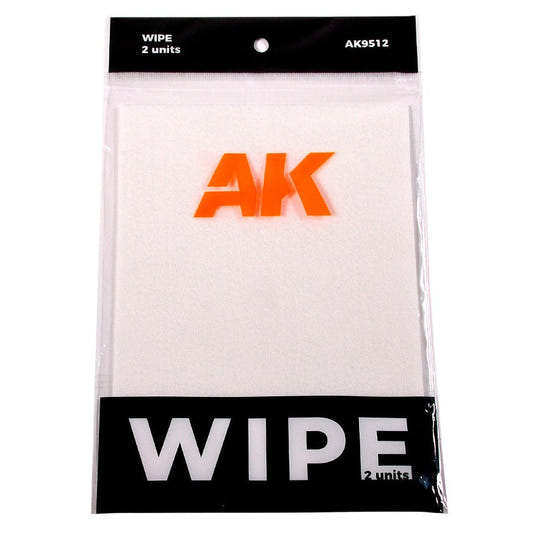 AK Interactive Wet Palette Replacement Wipes (Pack of 2) hobby tool