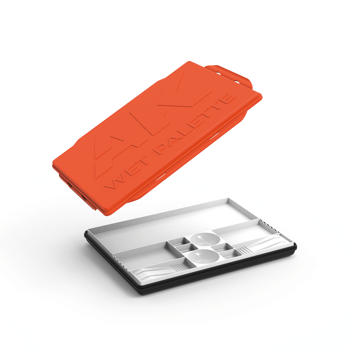 AK Interactive - Wet Palette with 40 Paper Sheets and 2 Wipes - Loaded Dice