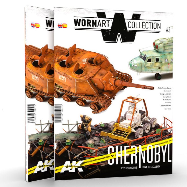 Worn Art Collection #03 - Chernobyl modelling book from AK Interactive
