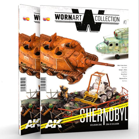 Worn Art Collection #03 - Chernobyl modelling book from AK Interactive