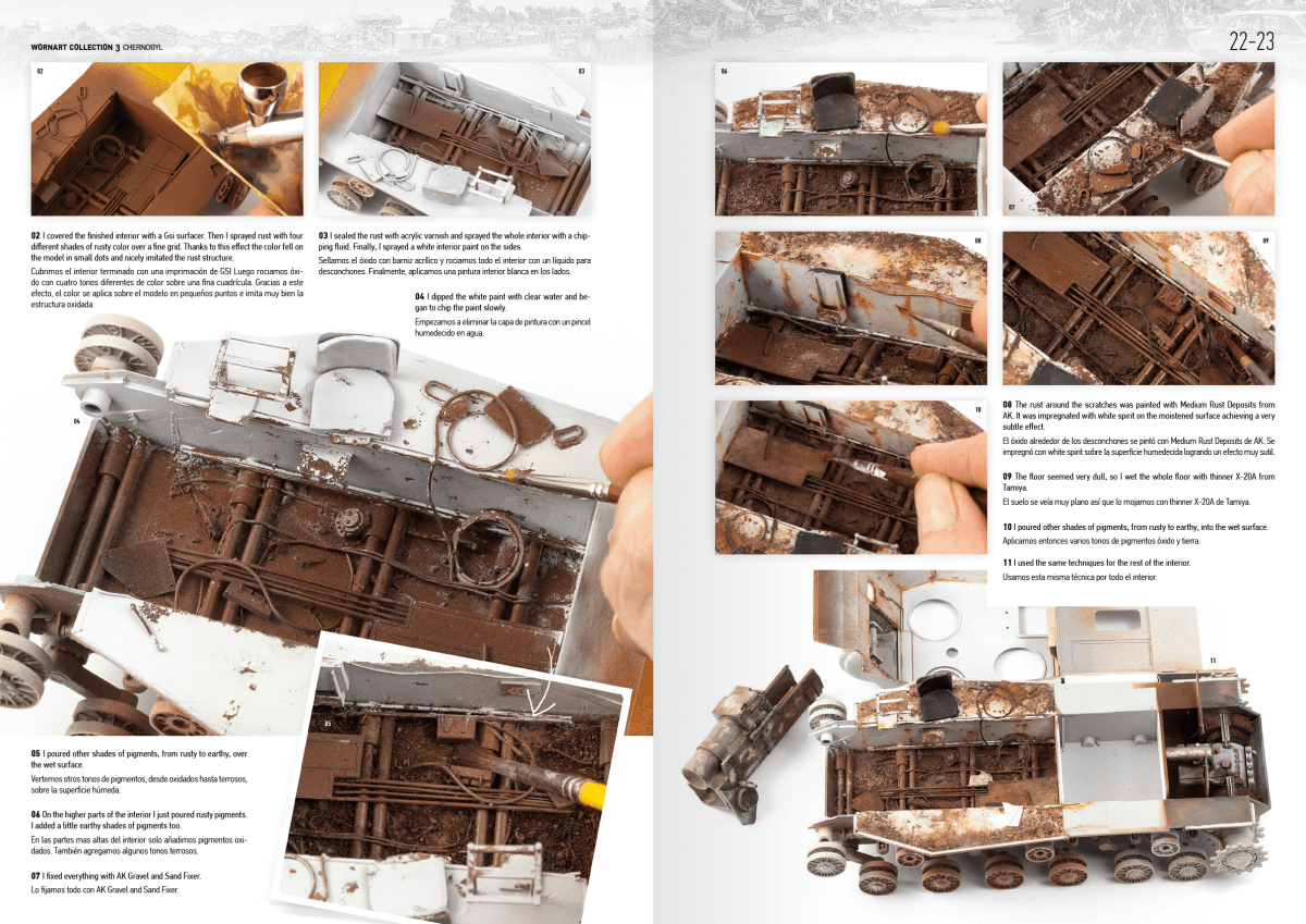 AK interactive Worn Art Collection #03 - Chernobyl - Loaded Dice
