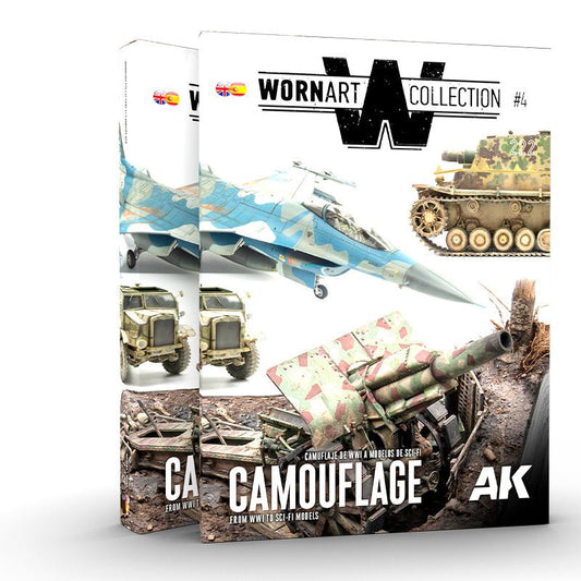 Worn Art Collection Issue 04 - Bilingual modelling book from AK Interactive