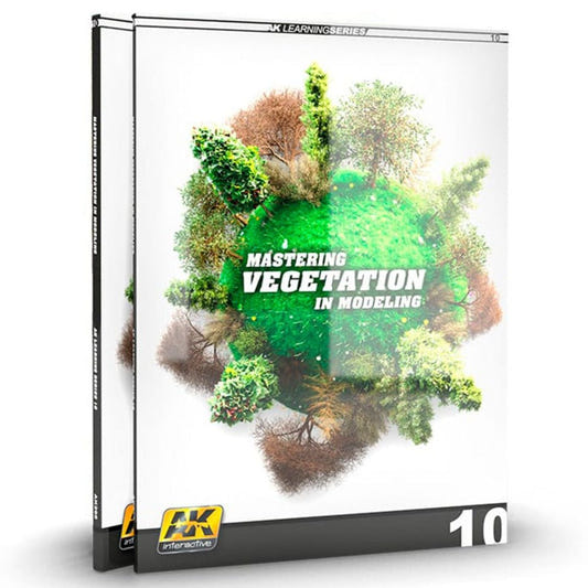 AK Learning 10 Mastering Vegetation in Modelling (English) modelling book from AK Interactive