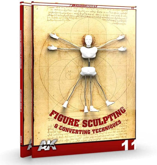 AK Learning 11 Figure Sculpting modelling book from AK Interactive
