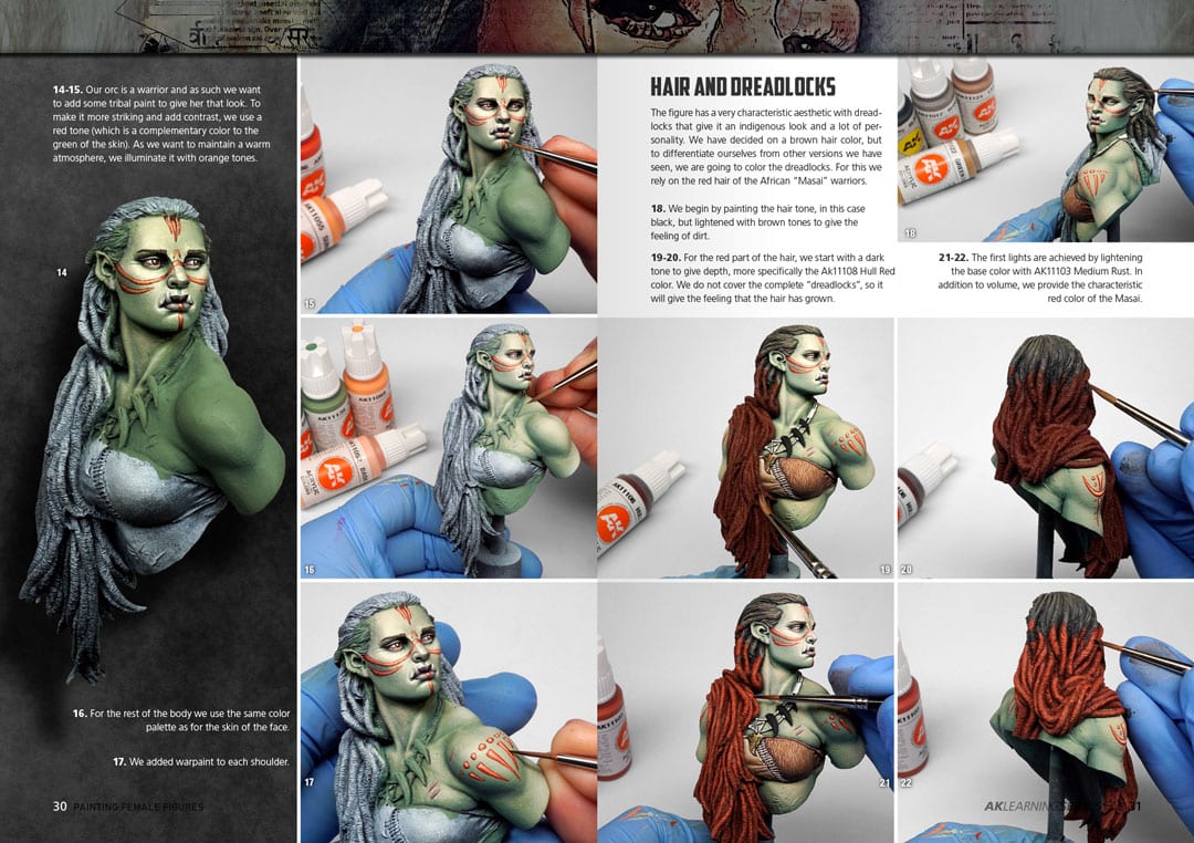 AK Learning 12 Painting Female Figures - Loaded Dice