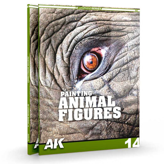 AK Learning 14 Painting Animal Figures modelling book from AK Interactive