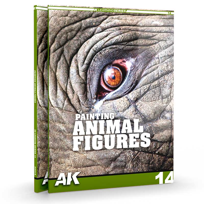 AK Learning 14 Painting Animal Figures modelling book from AK Interactive