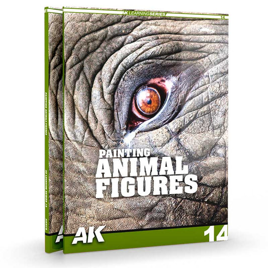 AK Learning 14 Painting Animal Figures modelling book from AK Interactive