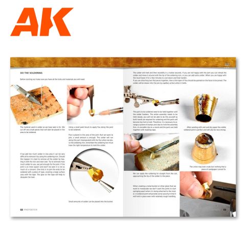 AK Learning 7 Photoetched Parts pages on soldering photo-etch assemblies