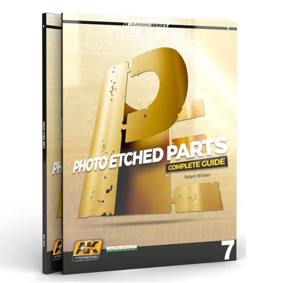AK Learning 7 Photoetched Parts (English) modelling book from AK Interactive