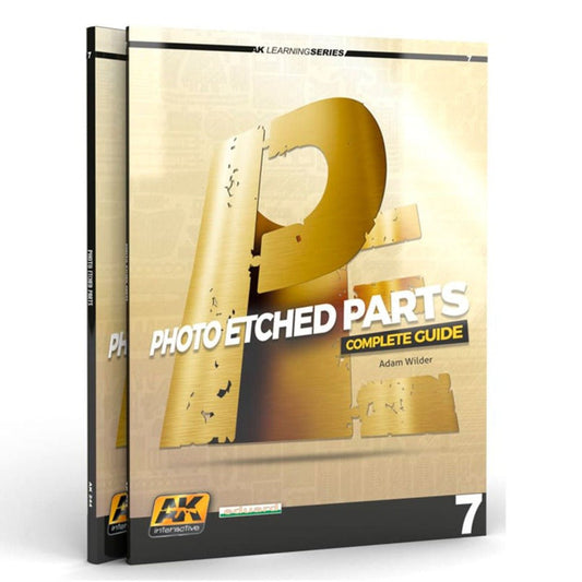 AK Learning 7 Photoetched Parts (English) modelling book from AK Interactive