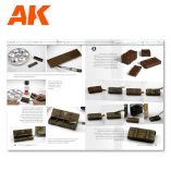 AK Realistic Wood Effects book spread painting small wooden crates step by step