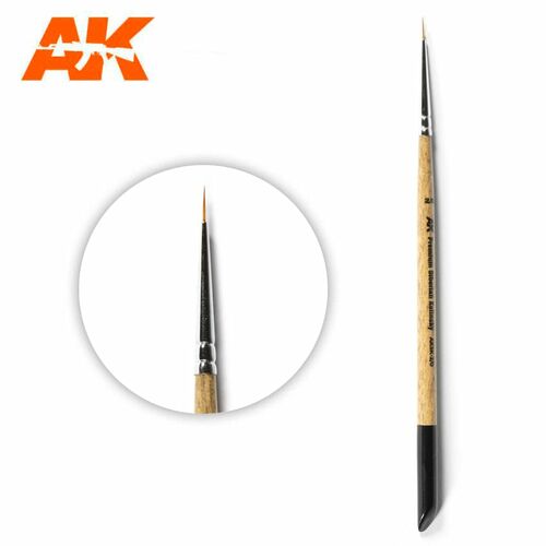 AK Interactive AK PREMIUM SIBERIAN KOLINSKY BRUSH 2 modelling brush
