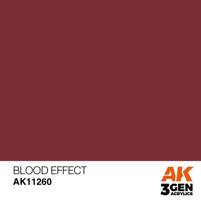 AK Interactive 3rd Gen Acrylic - Blood Effects AK11260 - Loaded Dice Barry Vale of Glamorgan CF64 3HD
