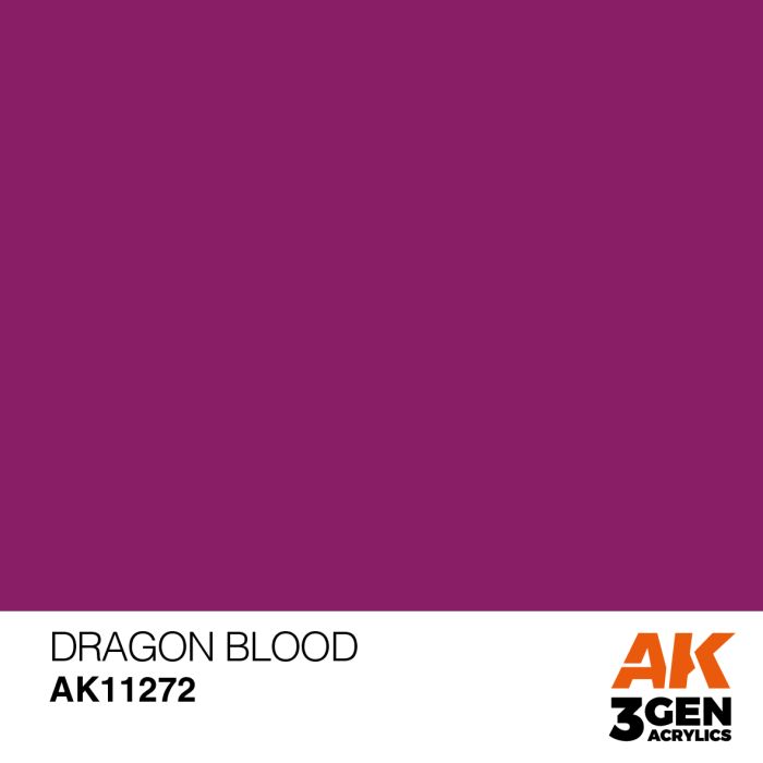 AK Interactive 3rd Gen Acrylic - Dragon Blood Color Punch AK11272 - Loaded Dice Barry Vale of Glamorgan CF64 3HD